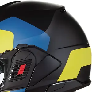 Imagem 3 de Capacete Nolan N120-1 Omocromo - Azul (Articulado)