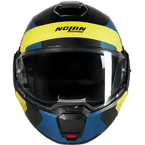 Imagem 4 de Capacete Nolan N120-1 Omocromo - Azul (Articulado)