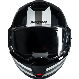 Imagem 5 de Capacete Nolan N120-1 Lineo - Branco/Cinza/Preto (Articulado)