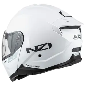 Imagem 5 de Capacete NZI Combi 3 Duo Monocolor - Branco (Articulado)