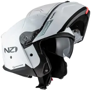 Imagem 3 de Capacete NZI Combi 3 Duo Monocolor - Branco (Articulado)