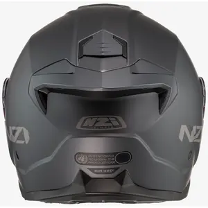 Imagem 8 de Capacete NZI Combi 3 Duo Monocolor - Cinza Fosco (Articulado)