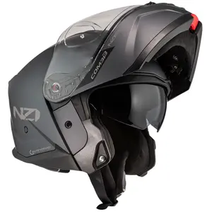 Imagem 3 de Capacete NZI Combi 3 Duo Monocolor - Cinza Fosco (Articulado)