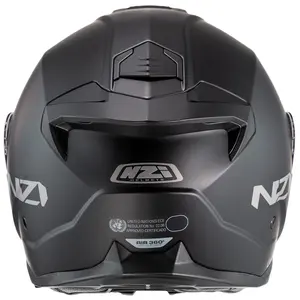 Imagem 8 de Capacete NZI Combi 3 Duo Monocolor - Preto Fosco (Articulado)