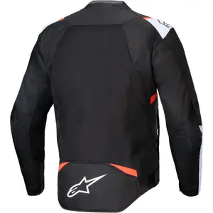Imagem 2 de Jaqueta Alpinestars T SPS Air V2 - Preto/Branco/Vermelho Fluor