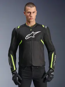 Imagem 4 de Jaqueta Alpinestars T SPS Air V2 - Preto/Amarelo