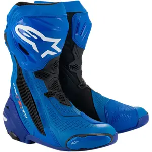 Imagem 1 de Bota Alpinestars Supertech R Vented Azul/Preto