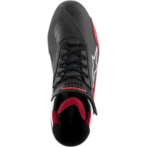 Imagem 4 de Tênis Alpinestars Faster 4 Preto/Branco/Vermelho Escuro