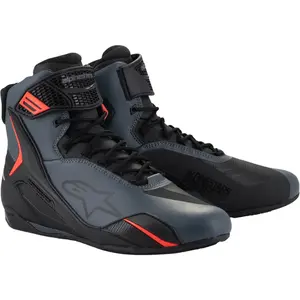 Tênis Alpinestars Faster 4 Cinza Claro/Vermelho
