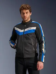 Imagem 4 de Jaqueta Alpinestars T Dyno WR - Preto/Azul