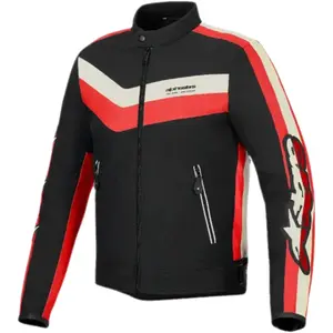 Jaqueta Alpinestars T Dyno WR - Preto/Vermelho - Grid Motors