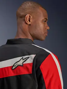 Imagem 3 de Jaqueta Alpinestars T Dyno WR - Preto/Vermelho