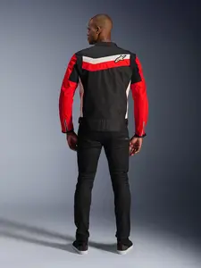 Imagem 8 de Jaqueta Alpinestars T Dyno WR - Preto/Vermelho