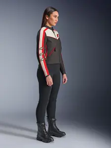 Imagem 8 de Jaqueta Alpinestars Stella T Dyno WR - Preto/Vermelho