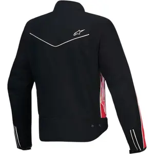 Imagem 2 de Jaqueta Alpinestars Stella T Dyno WR - Preto/Vermelho Fucsia