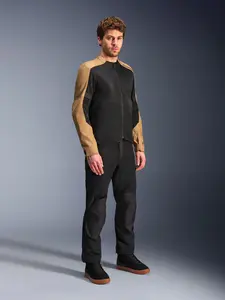 Imagem 5 de Jaqueta Alpinestars C1 Air - Areia/Preto (Ventilada)
