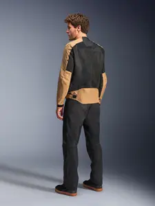 Imagem 7 de Jaqueta Alpinestars C1 Air - Areia/Preto (Ventilada)