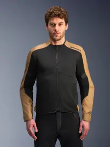 Imagem 3 de Jaqueta Alpinestars C1 Air - Areia/Preto (Ventilada)