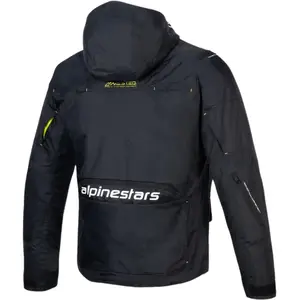 Imagem 2 de Jaqueta Alpinestars Mogress Air - Preto/Branco/Verde Fluor (Ventilada)