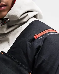 Imagem 10 de Jaqueta Alpinestars Mogress Air - Preto/Bege/Laranja (Ventilada)