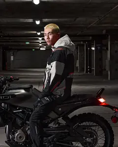 Imagem 11 de Jaqueta Alpinestars Mogress Air - Preto/Bege/Laranja (Ventilada)