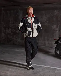 Imagem 13 de Jaqueta Alpinestars Mogress Air - Preto/Bege/Laranja (Ventilada)