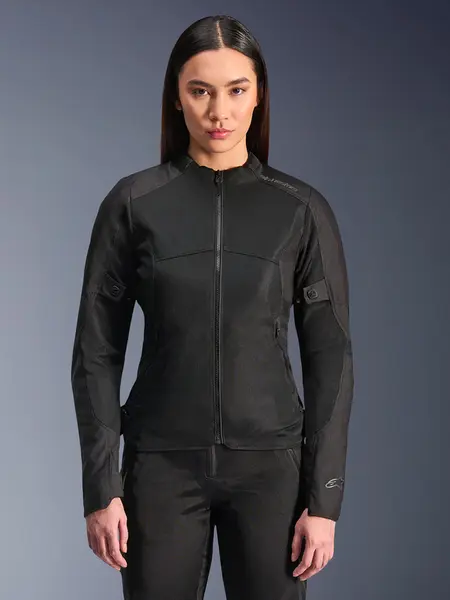 Jaqueta Alpinestars Stella C1 Air - Preta (Ventilada) - Grid Motors