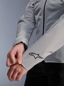 Imagem 4 de Jaqueta Alpinestars Stella C1 Air - Prata (Ventilada)