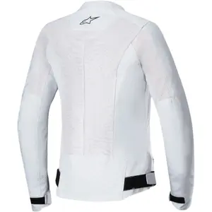 Imagem 2 de Jaqueta Alpinestars Stella C1 Air - Prata (Ventilada)