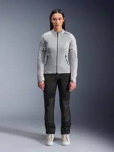 Imagem 7 de Jaqueta Alpinestars Stella C1 Air - Prata (Ventilada)