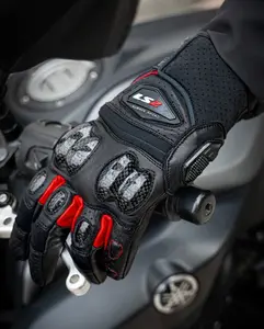 Imagem 8 de Luva LS2 Spark 2 - Preto/Vermelho
