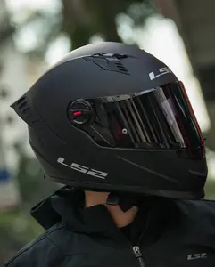 Imagem 11 de Capacete LS2 FF358 Pro Monocolor - Preto Fosco
