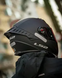 Imagem 12 de Capacete LS2 FF358 Pro Monocolor - Preto Fosco