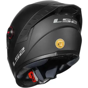 Imagem 8 de Capacete LS2 FF358 Pro Monocolor - Preto Fosco