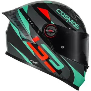Imagem 2 de Capacete LS2 FF358 Pro Modok - Verde/Laranja