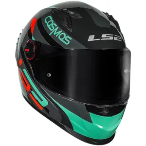 Imagem 5 de Capacete LS2 FF358 Pro Modok - Verde/Laranja