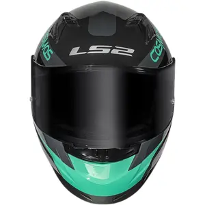 Imagem 6 de Capacete LS2 FF358 Pro Modok - Verde/Laranja
