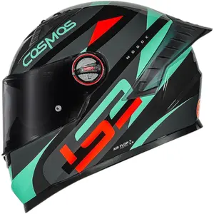 Capacete LS2 FF358 Pro Modok - Verde/Laranja