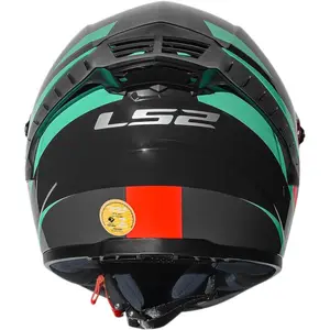 Imagem 10 de Capacete LS2 FF358 Pro Modok - Verde/Laranja