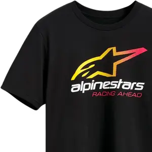 Imagem 3 de Camiseta Alpinestars Aligned Preto