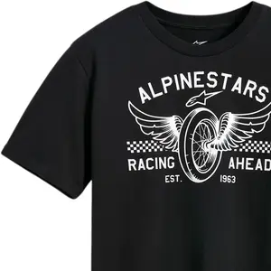 Imagem 4 de Camiseta Alpinestars Heritage Patch Preto
