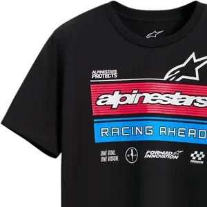 Imagem 3 de Camiseta Alpinestars Harken Preto