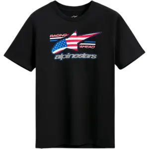 Camiseta Alpinestars National Preto/Cinza/Azul