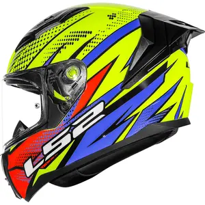 Imagem 3 de Capacete LS2 Vigo Flight - Amarelo Fluor/Laranja