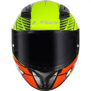 Imagem 6 de Capacete LS2 Vigo Flight - Amarelo Fluor/Laranja