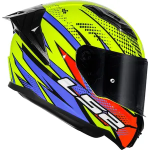 Imagem 2 de Capacete LS2 Vigo Flight - Amarelo Fluor/Laranja