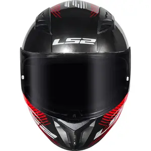 Imagem 6 de Capacete LS2 Vigo Shift - Cinza Jeans/Vermelho