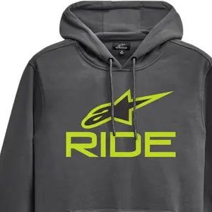 Imagem 2 de Moletom Alpinestars Ride V3 Hoodie - Cinza/Verde/Preto