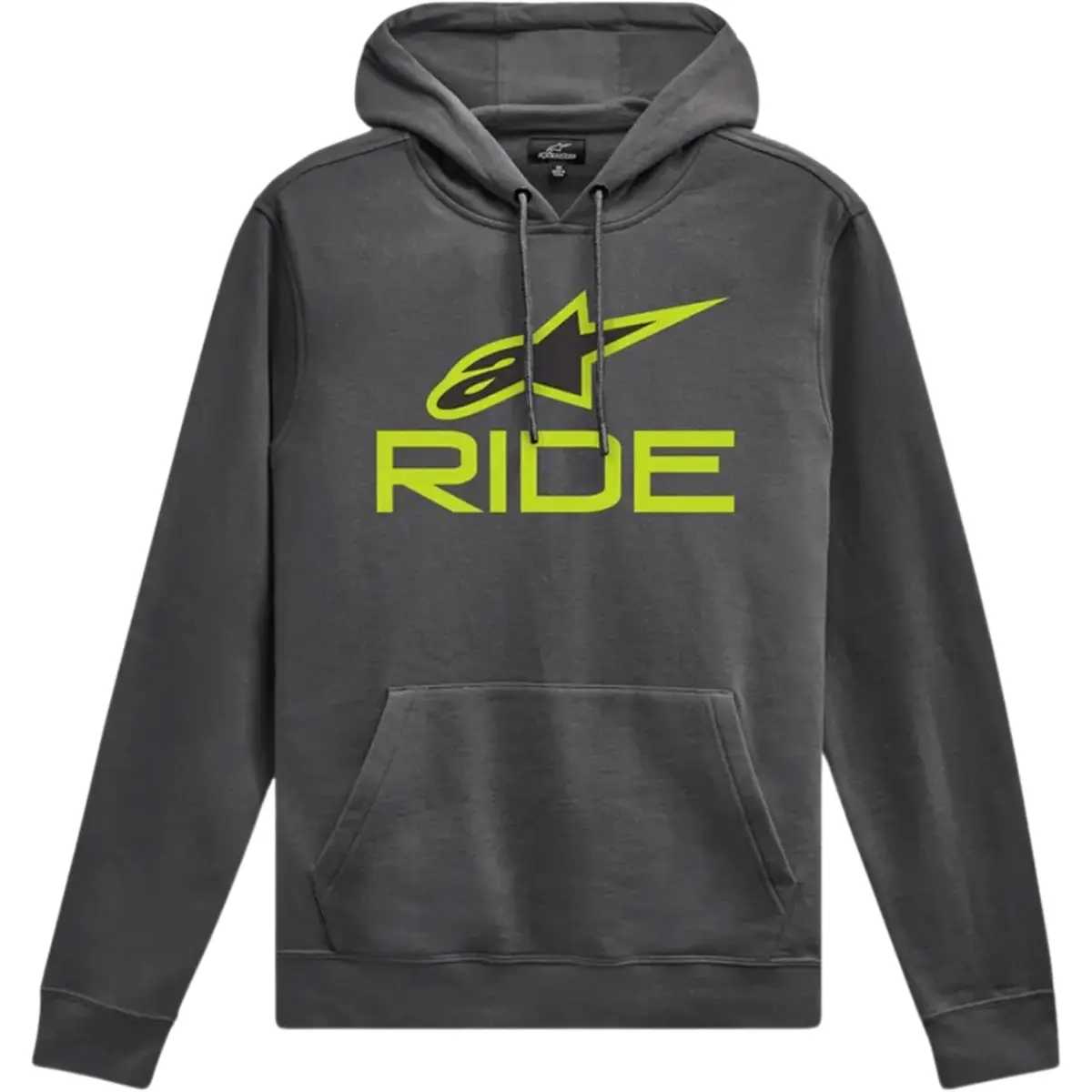 Moletom Alpinestars Ride V3 Hoodie - Cinza/Verde/Preto - Grid Motors