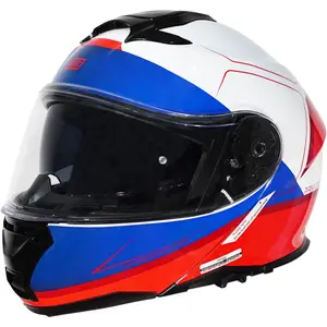 Imagem 3 de Capacete Origine Logic Privilege - Vermelho/Branco (Articulado)
